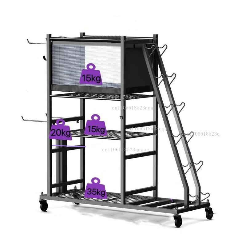 Home Gym Yoga Mat Storage - Rak Penyimpanan Alat Fitness Rumahan untuk