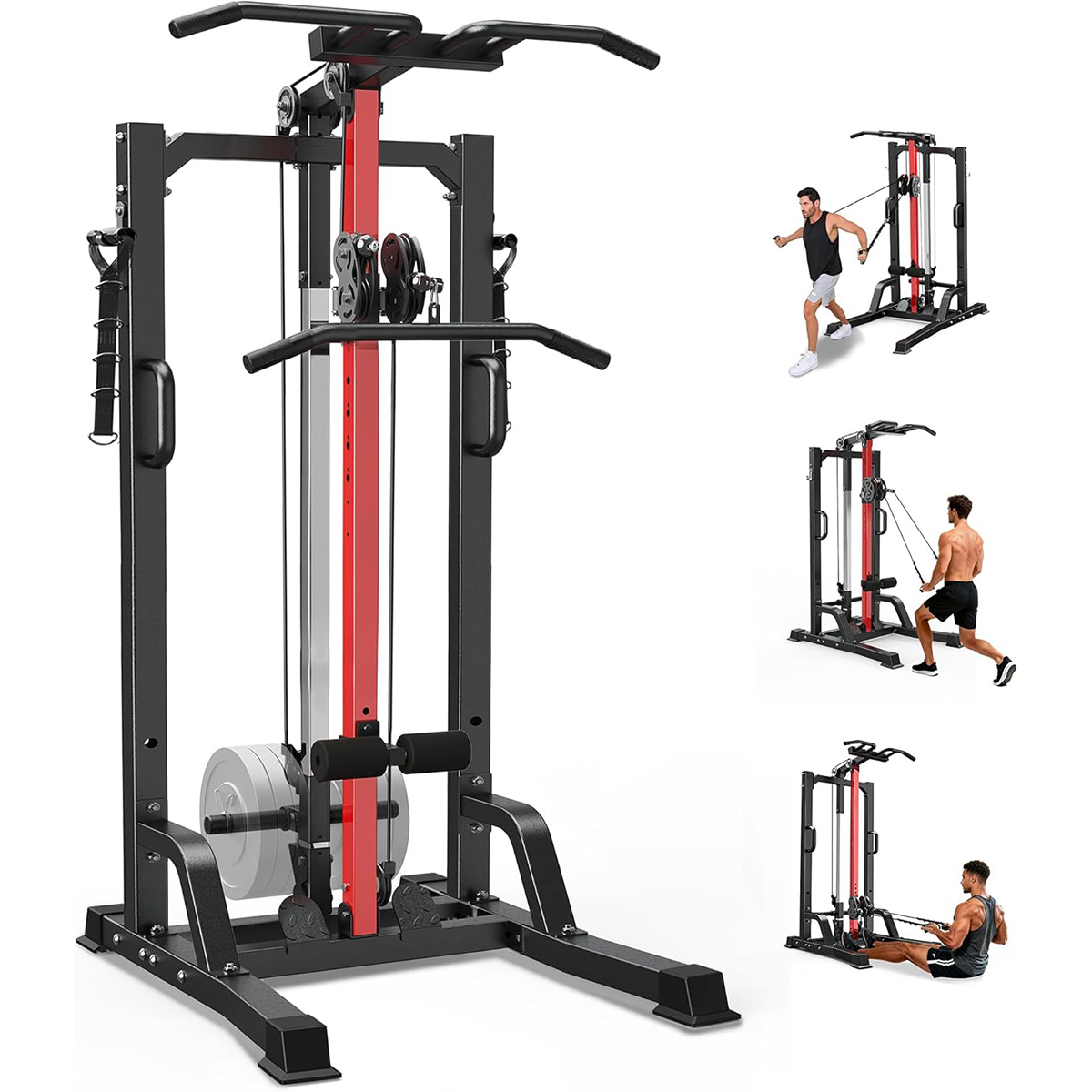 Home Gym Leg Machine - Mesin Gym Rumah Pooboo - Sistem