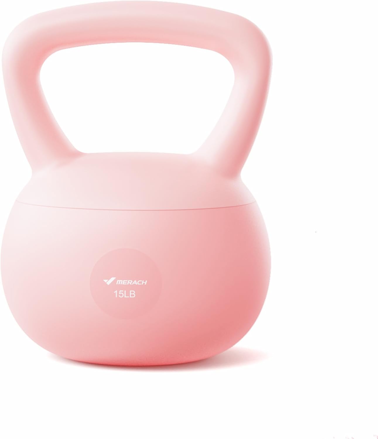 Home Gym Kettler - Kettlebell Lunak Dengan Pegangan Anti-Selip Lebar,