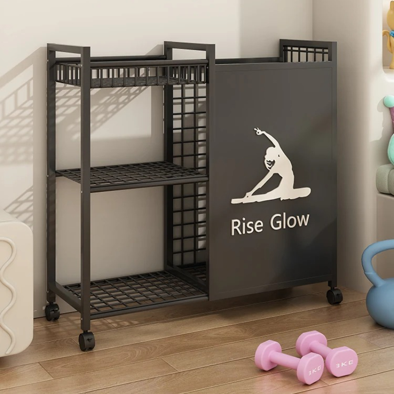 Home Gym In Garage - Troli Kebugaran Mobile Beroda - Organizer