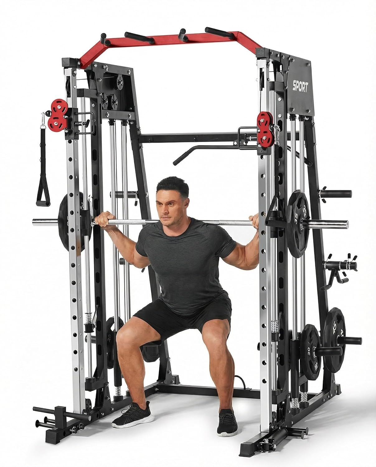 Home Gym Lat Pulldown - Gym Rumah All in One Smith