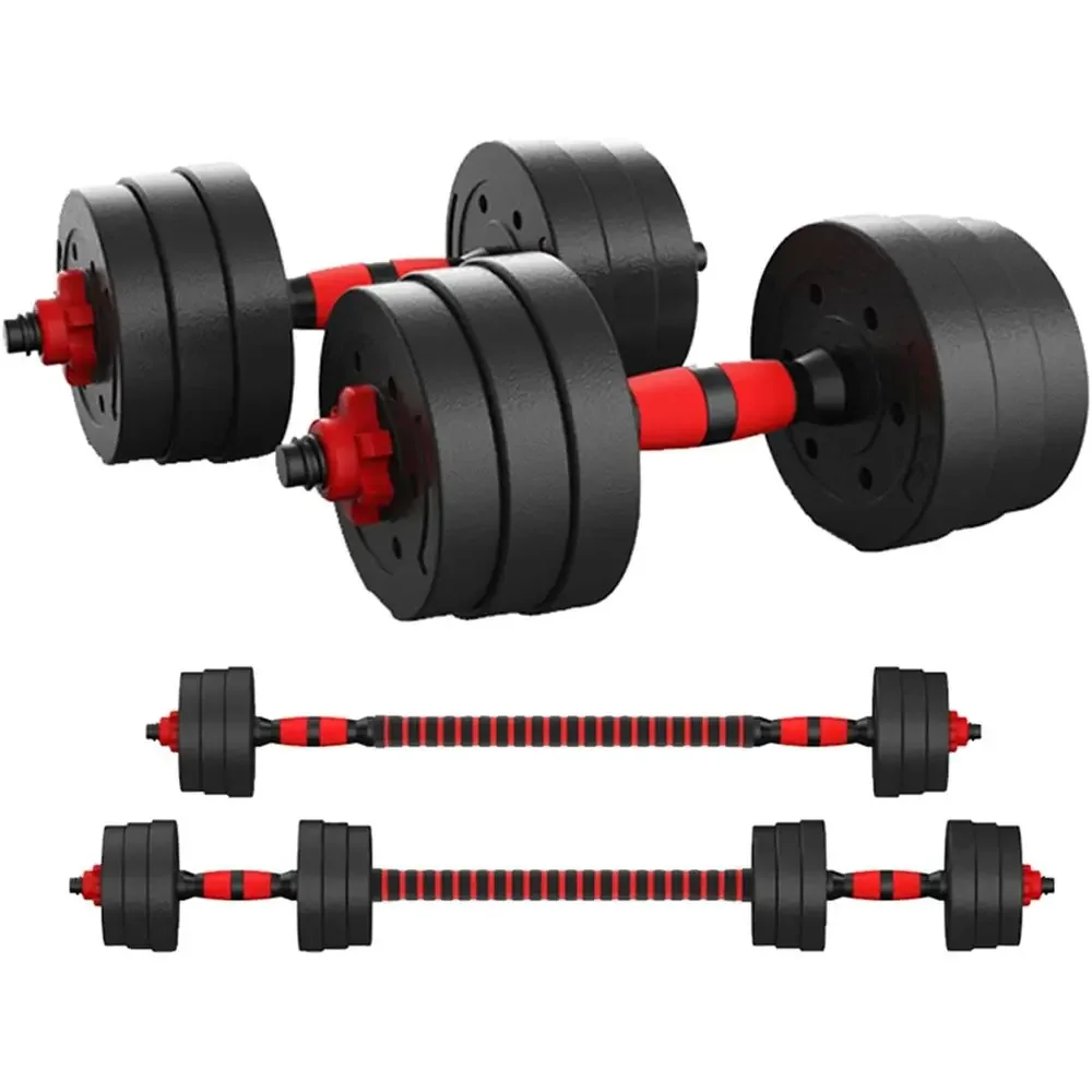 Home Gym Dumbbell Workout - Set Dumbbell 44Lb yang Dapat Disesuaikan