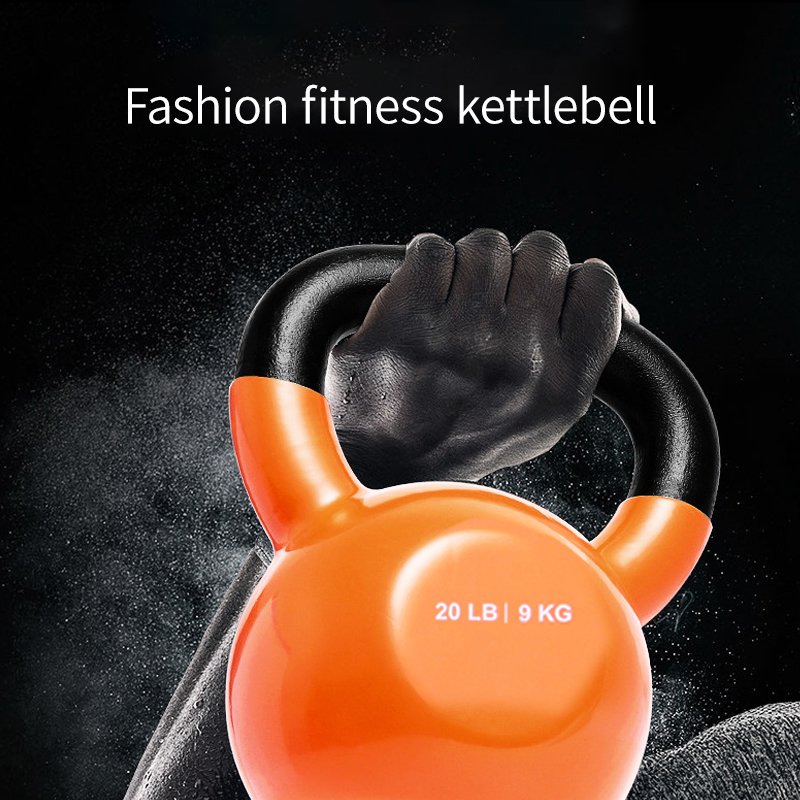 Home Gym Kettlebells - Kettlebell Besi Cor Berkualitas Tinggi 20LB