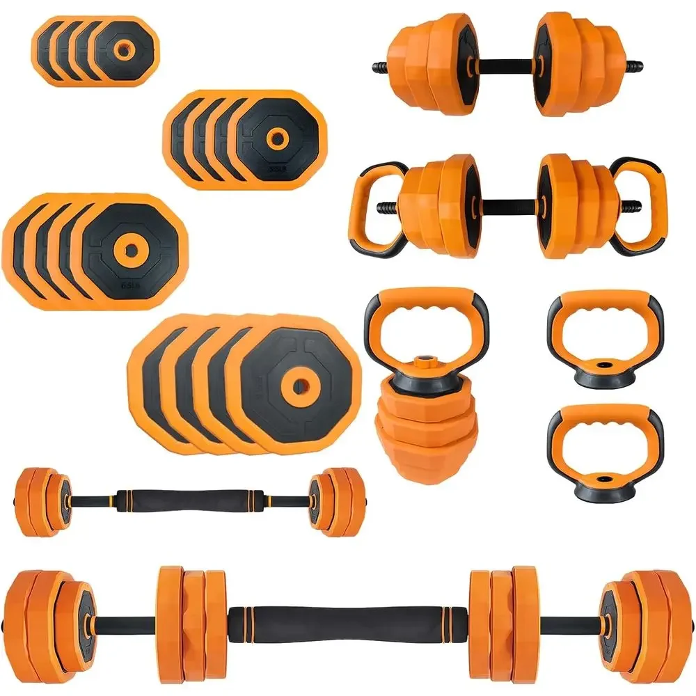 Home Gym Kettlebells - Set Gym Rumahan 4-in-1 yang Dapat