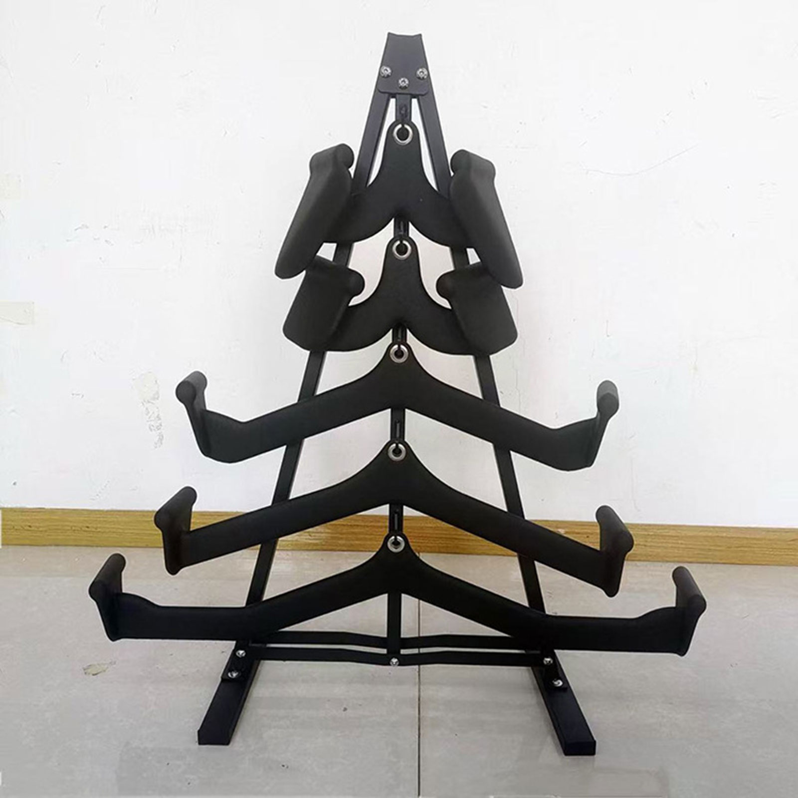 Home Gym Furniture - Rak Penyimpanan Alat Latihan Lat Pull