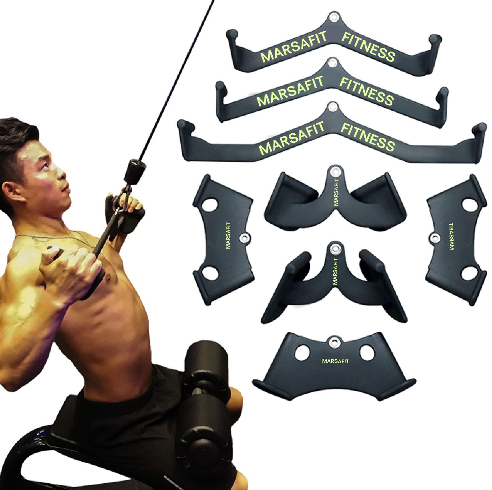 Home Gym Lat Pulldown - Lat Pull Down Bar Pegangan Dayung