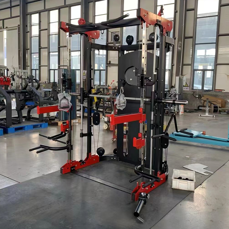 Home Gym Leg Machine - Peralatan Gym Multi Smith Machine Komersial,