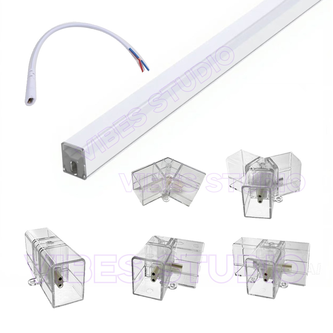Home Gym In Garage - Lampu LED Heksagonal 6500K Cahaya Alami