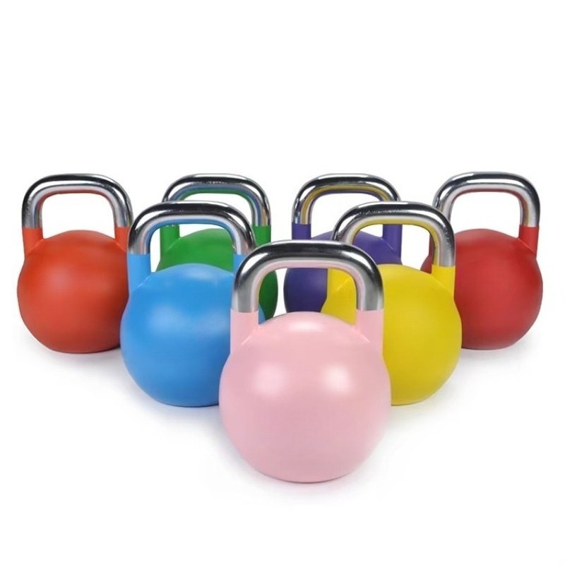 Home Gym Kettlebells - 12KG Kettlebell Premium Berlapis Bubuk Desain