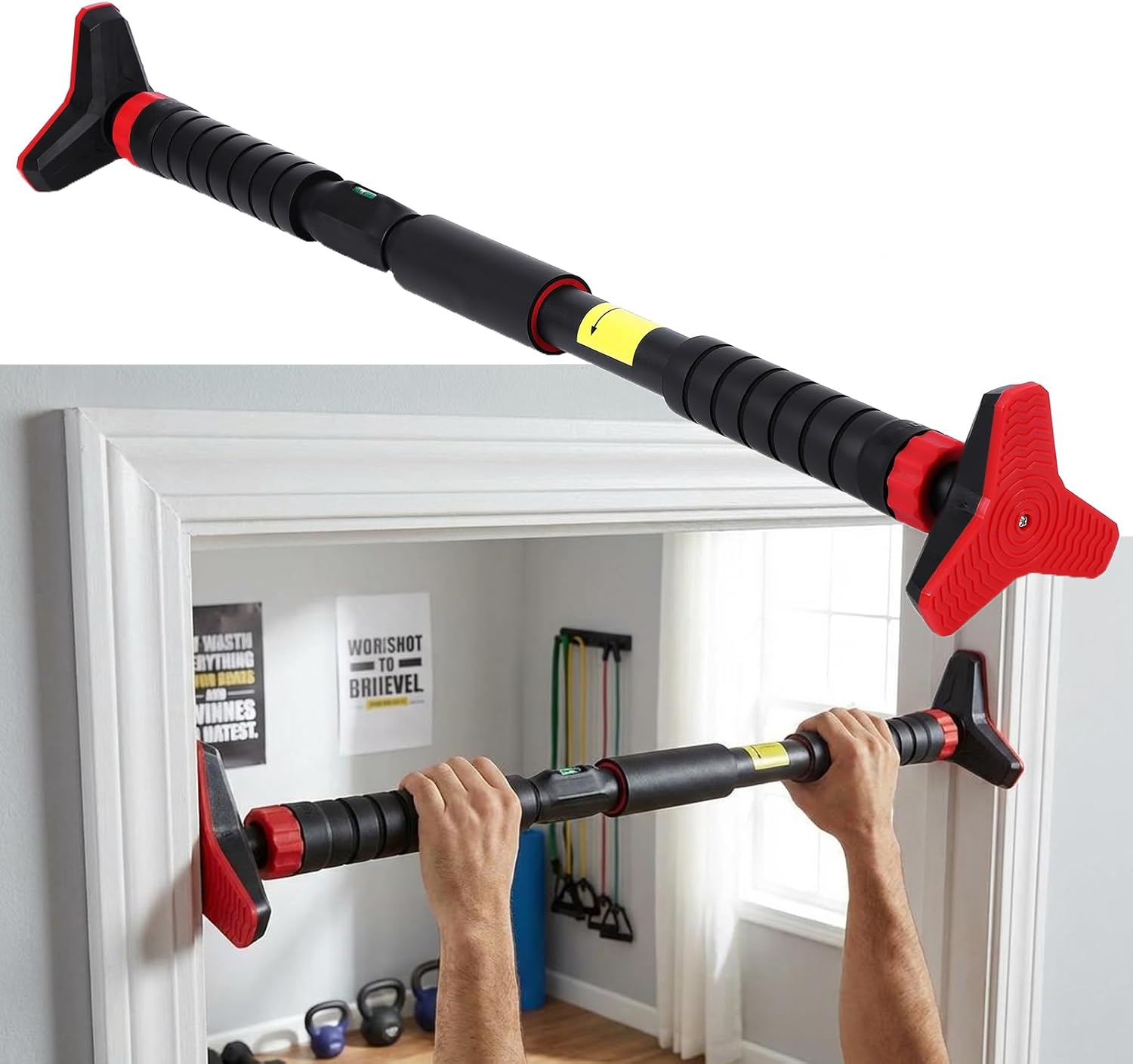 Chin Up Doorframe - Pull Up Bar untuk Pintu, Chin