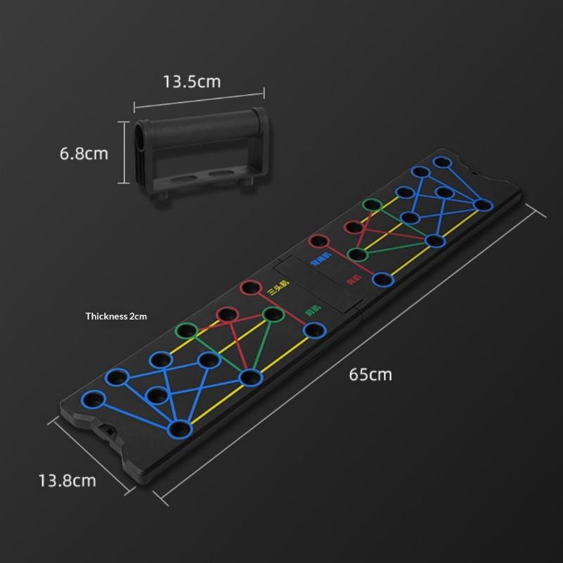 Home Gym Furniture - Alat Push Up 24 Lubang untuk