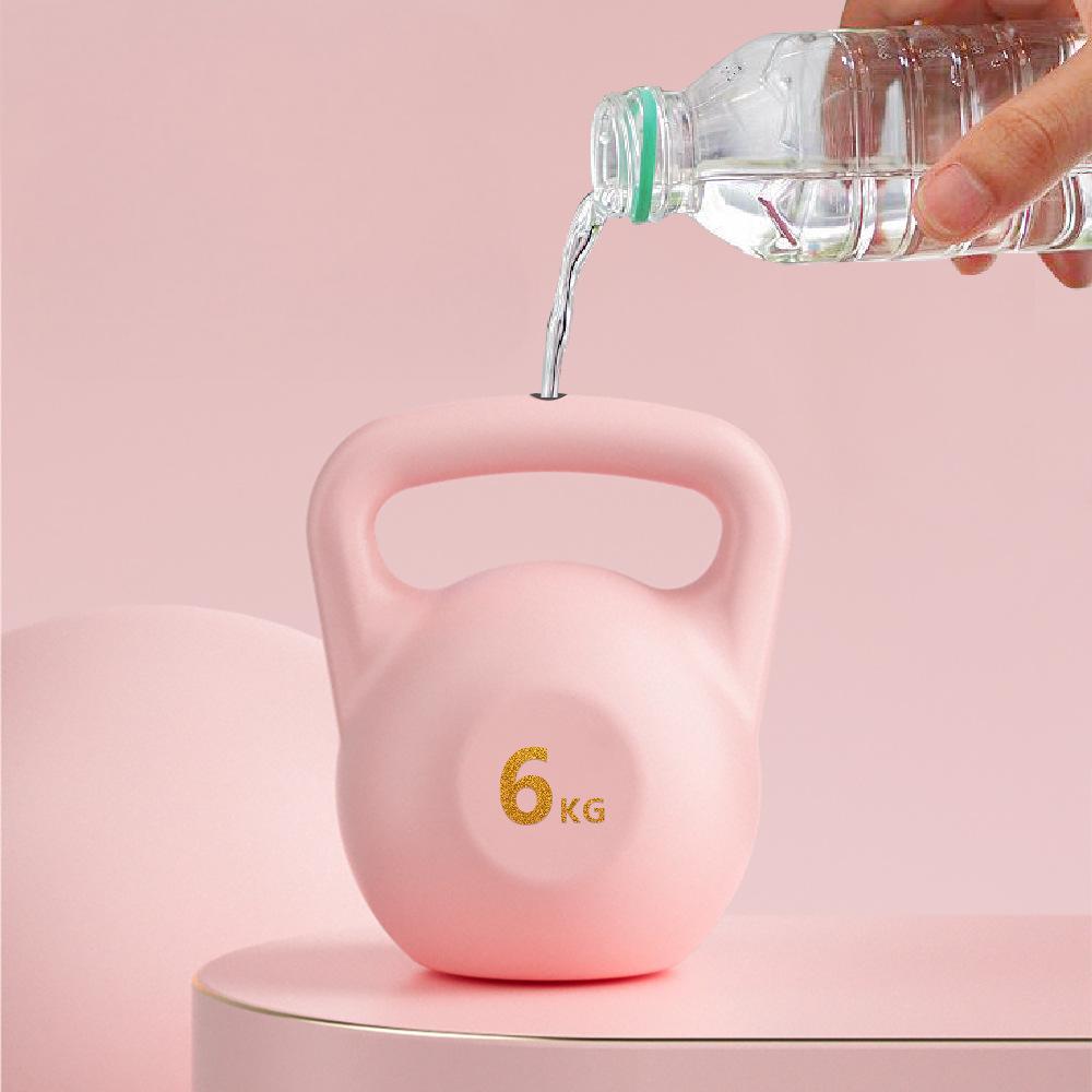 Home Gym Kettlebells - Kettlebell PVC Lunak untuk Kebugaran Gym