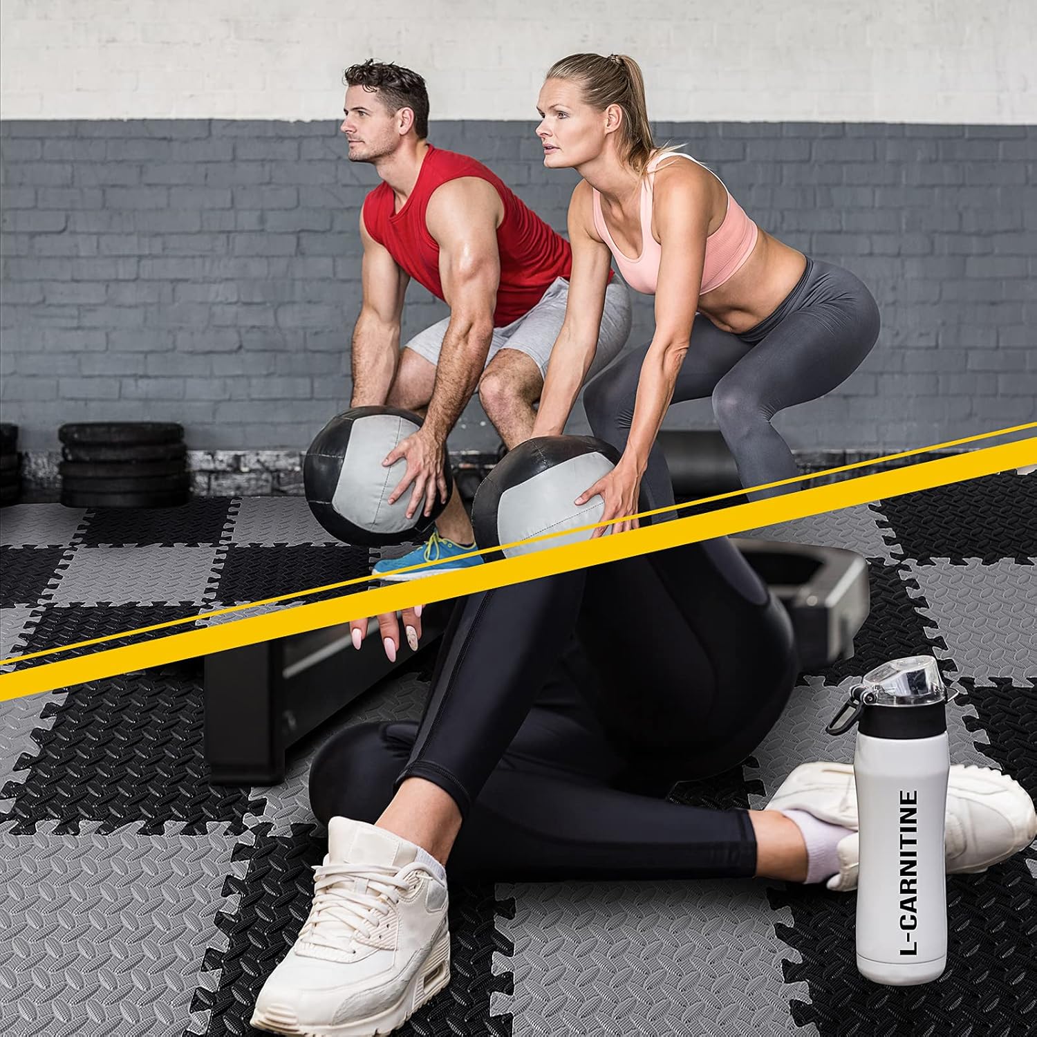 8/16 Buah Tikar Lantai Gym EVA - Home Gym In Garage ulasan dan harga