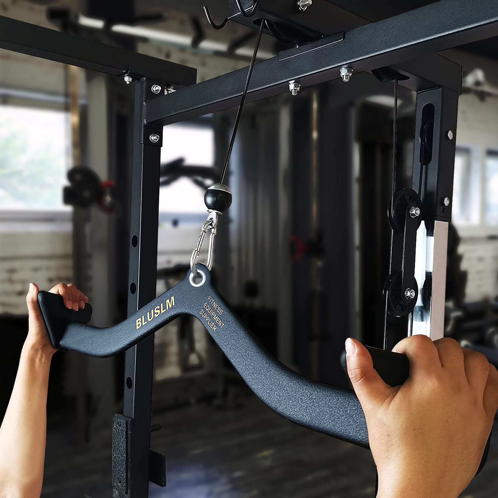 Home Gym kebugaran Lat tarik k - Home Gym Lat Pulldown ulasan dan harga