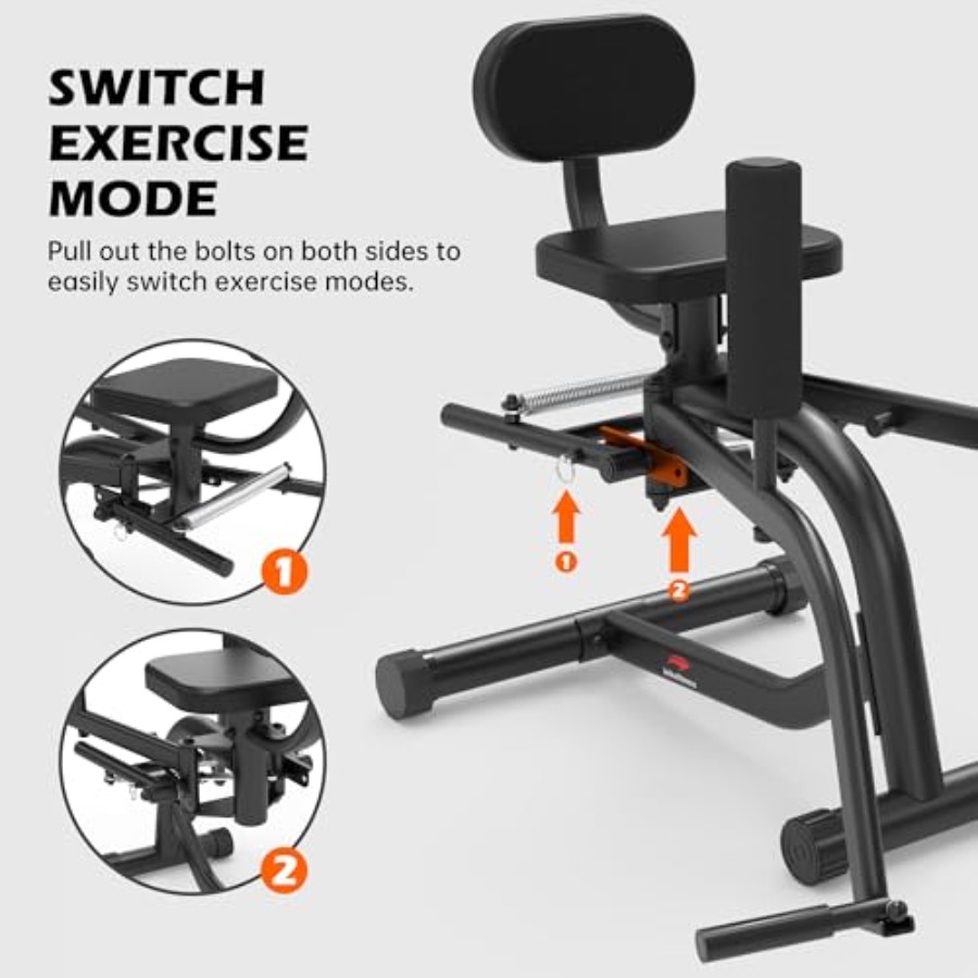 Mesin latihan hip abductor dan - Home Gym Leg Machine ulasan dan harga