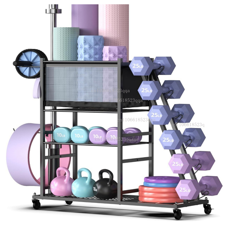 Rak Penyimpanan Alat Fitness R - Home Gym Yoga Mat Storage ulasan dan harga