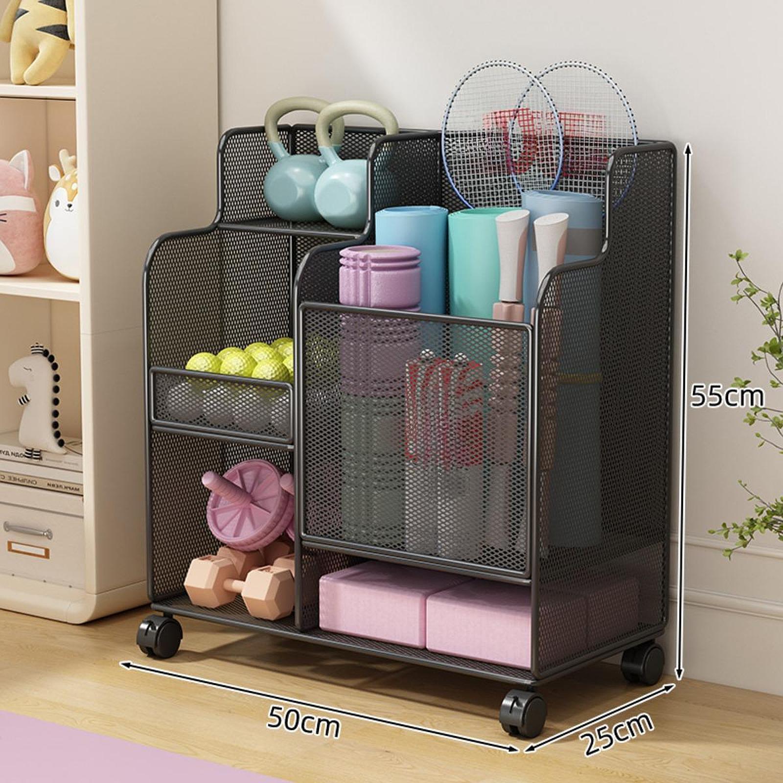 Rak Penyimpanan Peralatan Olah - Home Gym Yoga Mat Storage ulasan dan harga