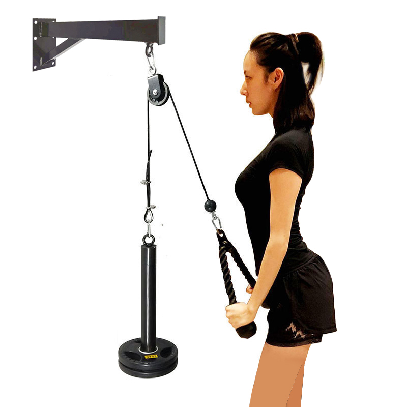 Gym Dinding Kebugaran DIY Katr - Pulley Home Gym ulasan dan harga