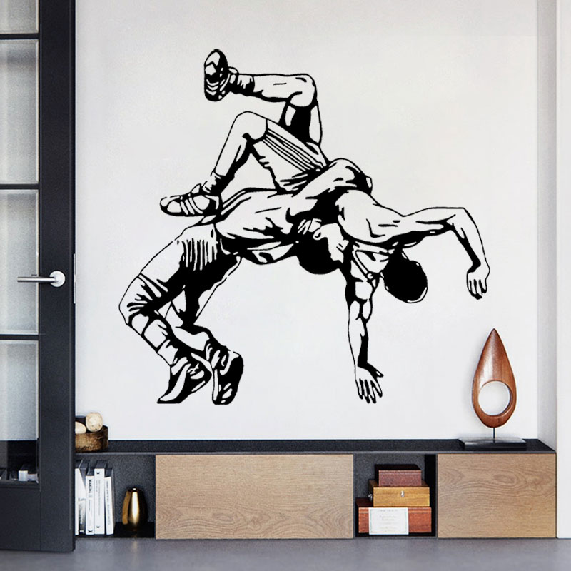 Stiker Dinding Lempar Gulat St - Home Gym Furniture ulasan dan harga