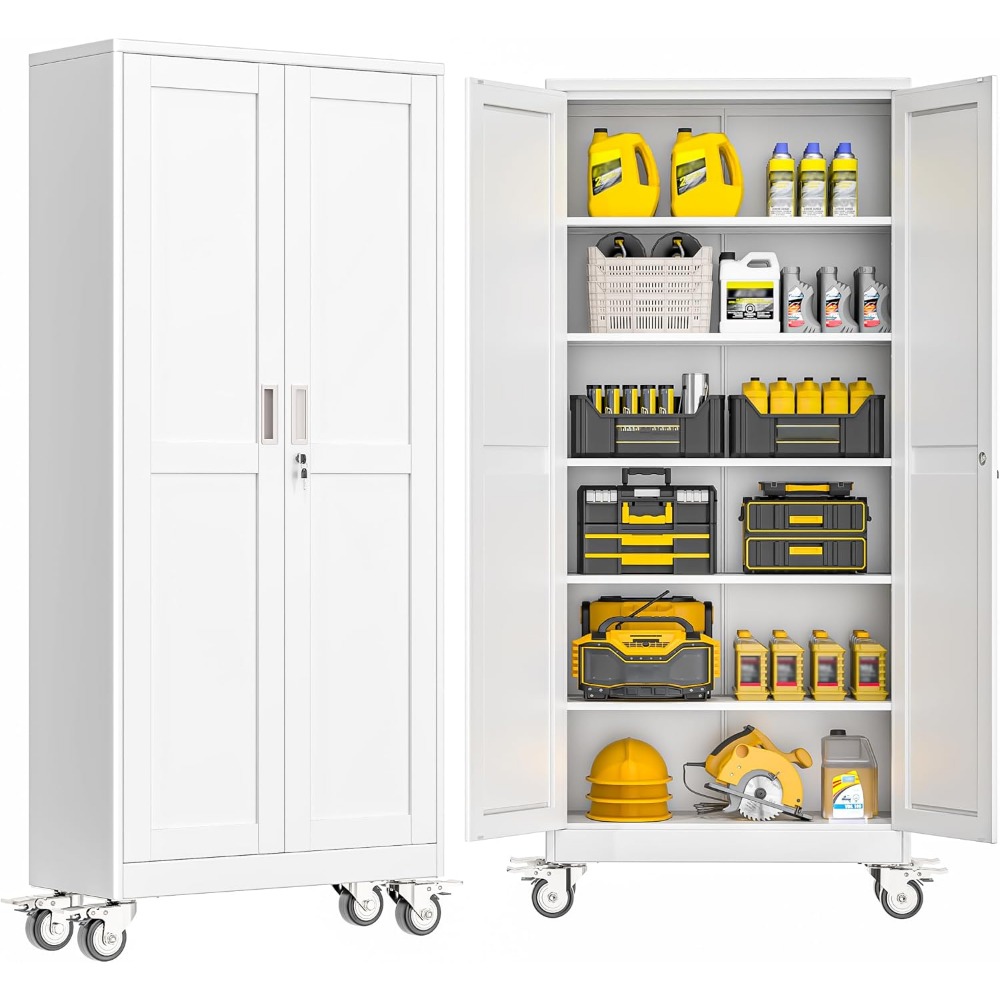 Lemari Perkakas Baja 75” yang  - Home Gym In Garage ulasan dan harga