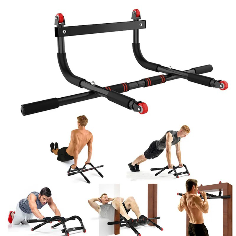 Bingkai Gym Pintu Multifungsi  - Chin Up Doorframe ulasan dan harga