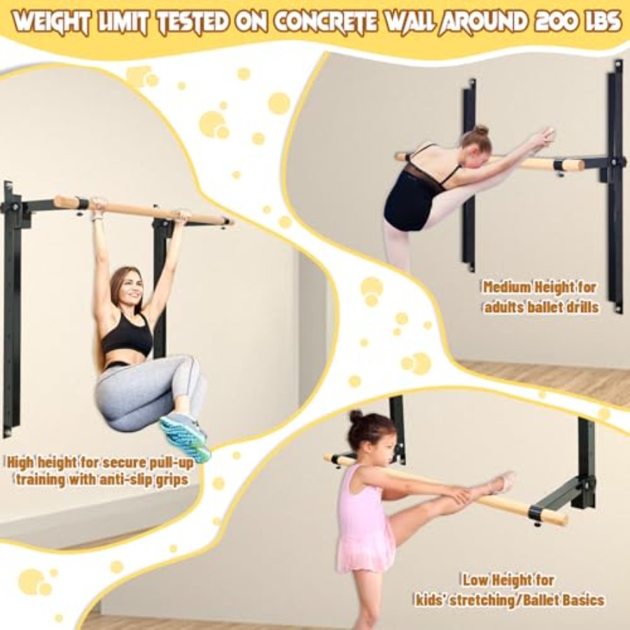 Barre Balet Dinding yang Dapat - Home Gym Wall ulasan dan harga