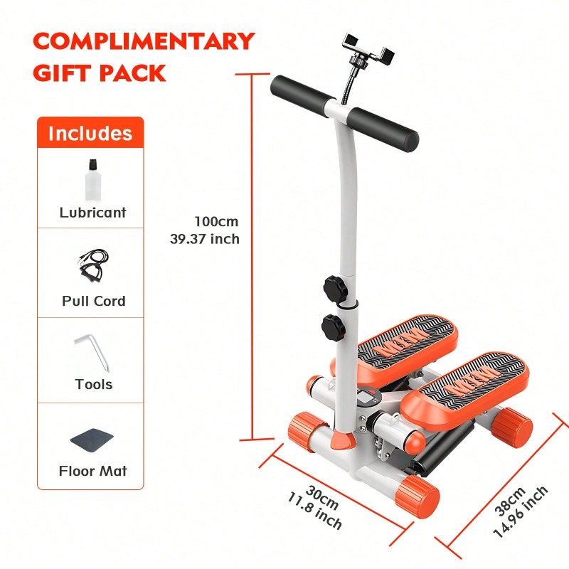 Mini Stepper Tangga Dengan Res - Home Gym Leg Machine ulasan dan harga