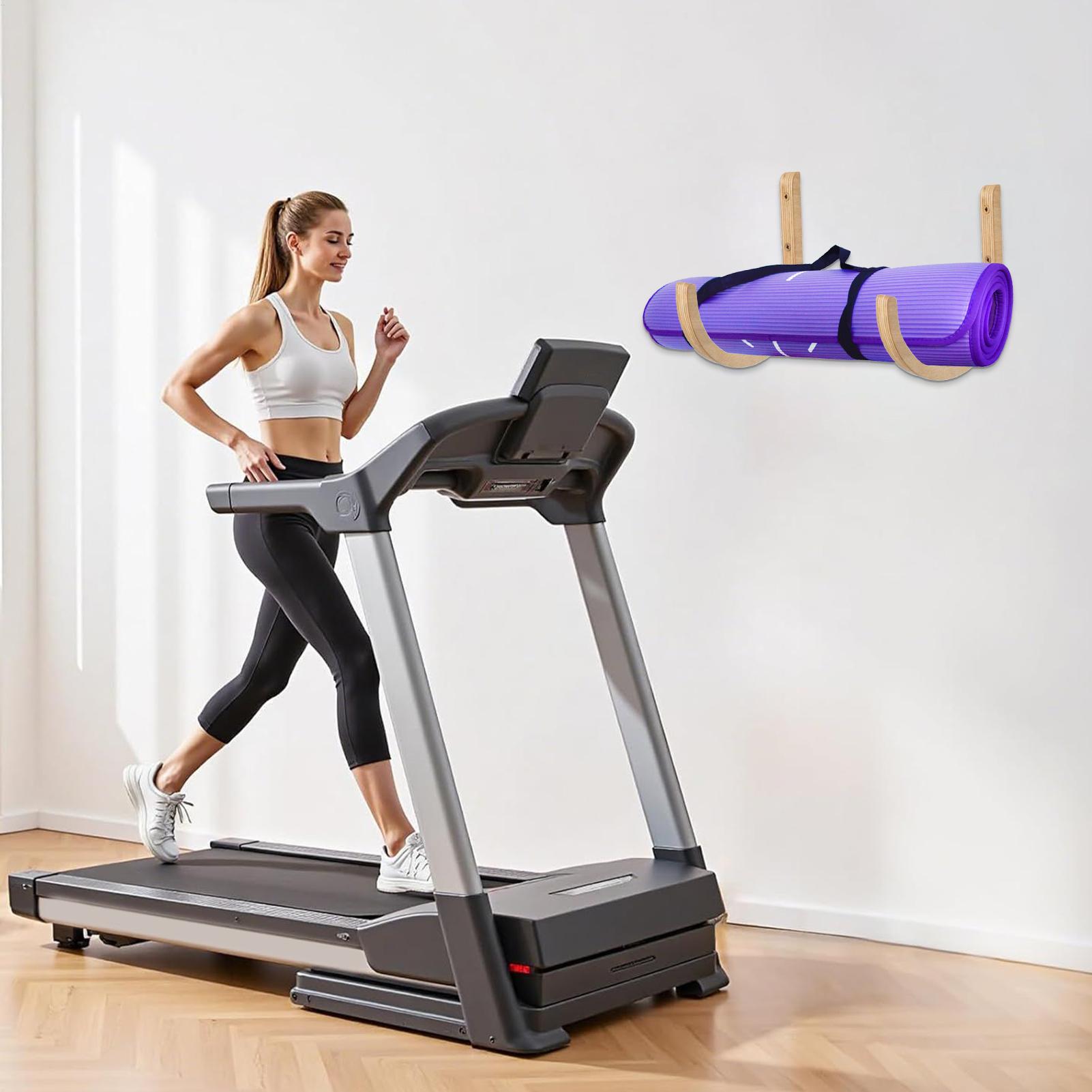 Organizer Matras Yoga 2 Buah K - Home Gym Yoga Mat Storage ulasan dan harga