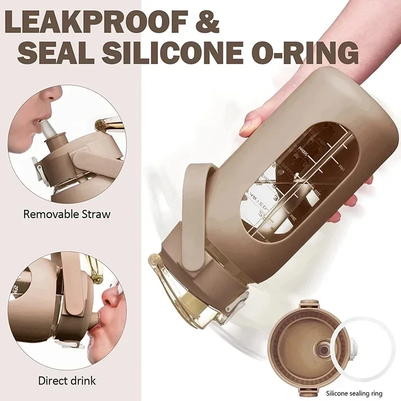 Botol Air Kaca 1000ML Dengan S - Home Gym Kettler ulasan dan harga