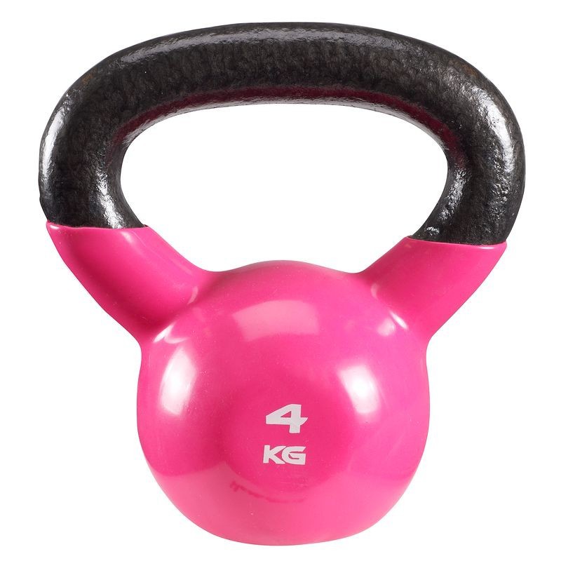 Kettlebell Vinyl Berlapis untu - Home Gym Kettlebells ulasan dan harga