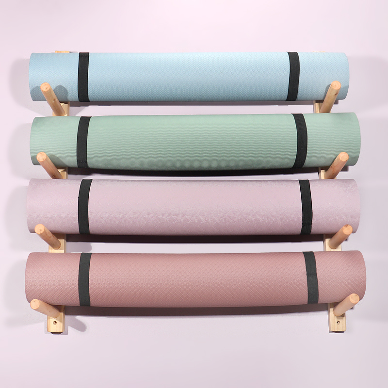 Rak Dinding Penyangga Matras Y - Home Gym Yoga Mat Storage ulasan dan harga