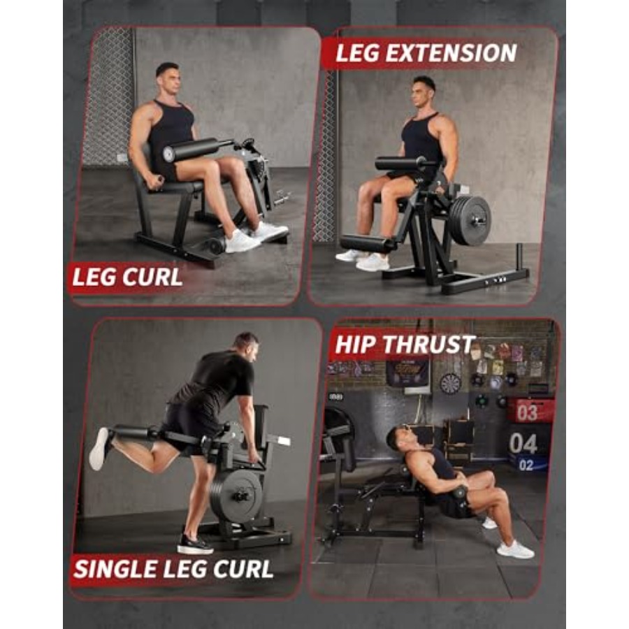 Mesin latihan kaki untuk ekste - Home Gym Leg Machine ulasan dan harga