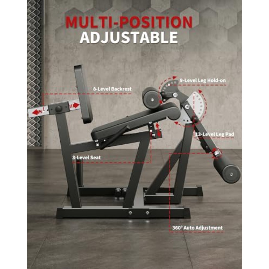 Mesin latihan kaki untuk ekste - Home Gym Leg Machine ulasan dan harga