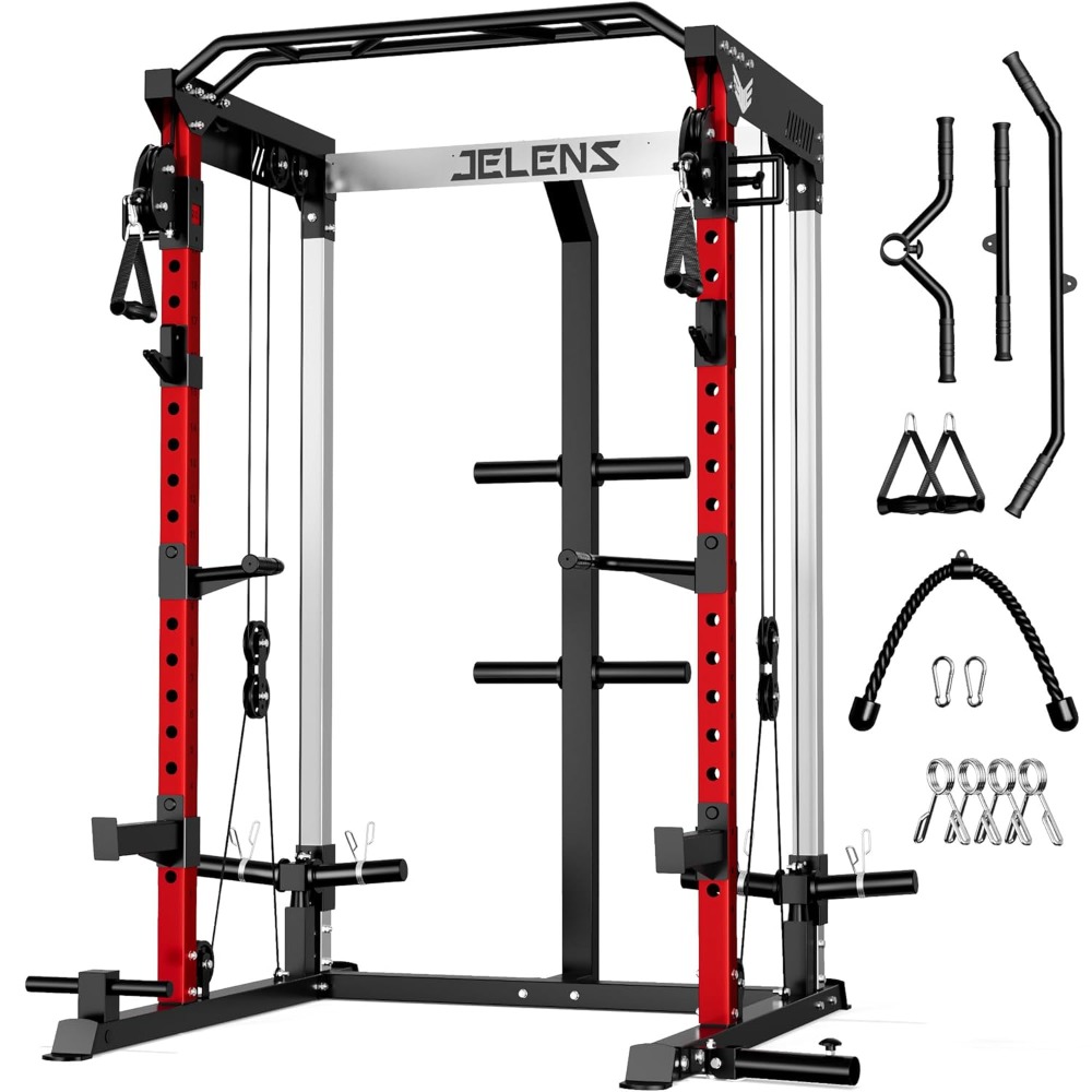 Rak Power Multi-Fungsi 2000LBS - Pulley Home Gym ulasan dan harga