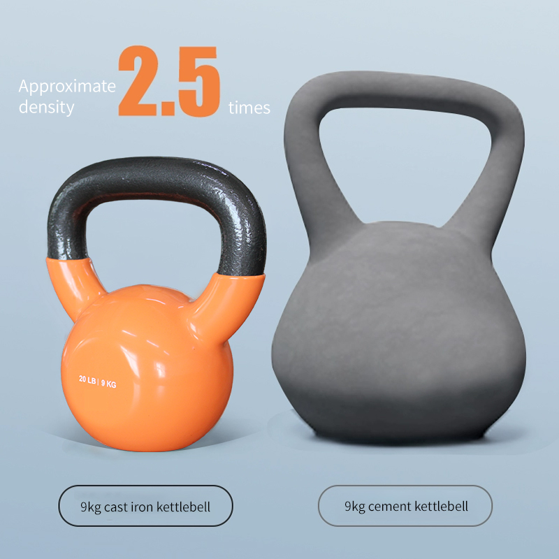 Kettlebell Besi Cor Berkualita - Home Gym Kettlebells ulasan dan harga