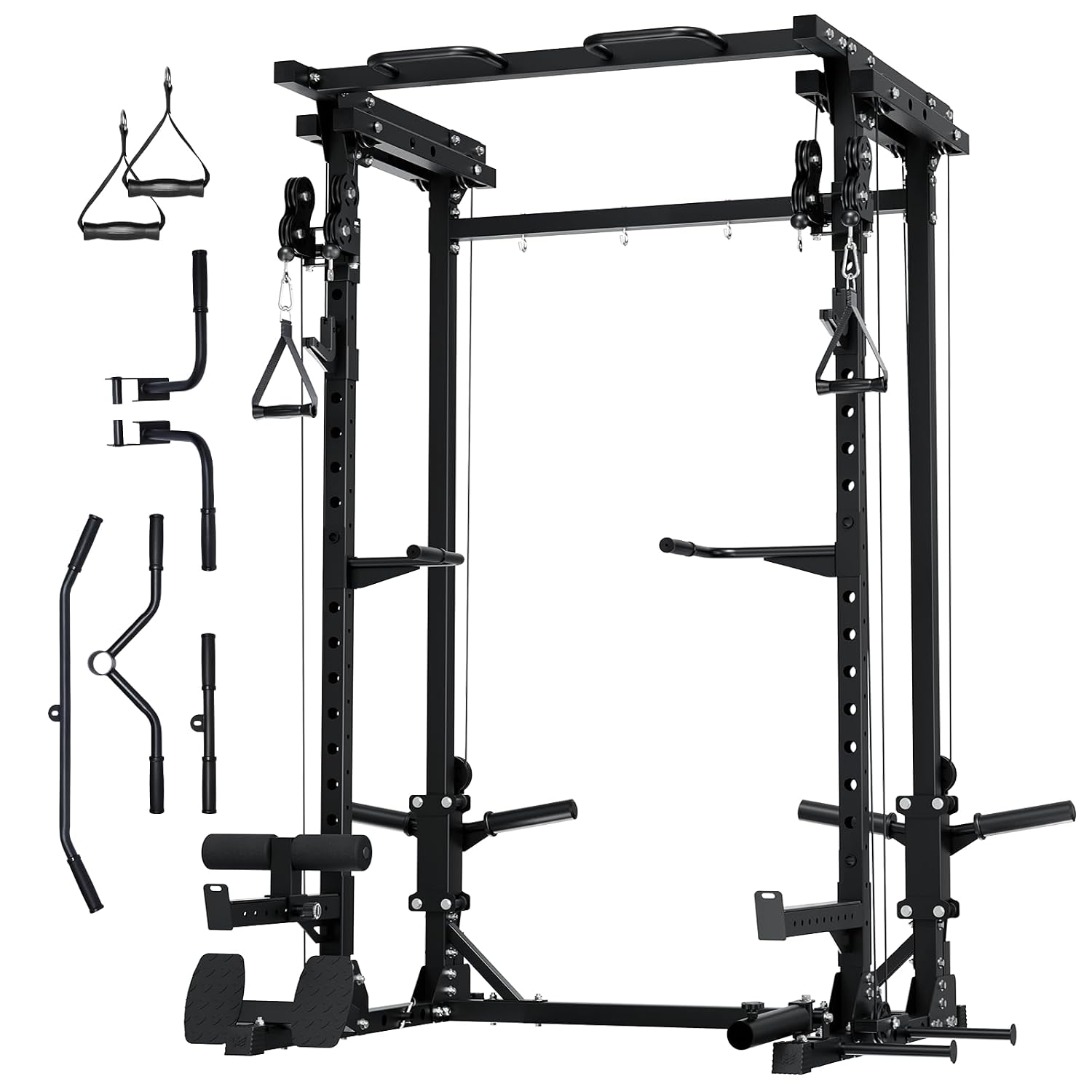 Rak Power Drone3, Rak Squat Gy - Pulley Home Gym ulasan dan harga