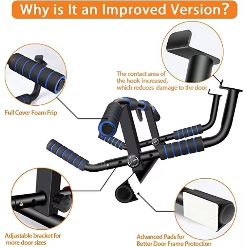 Pull up Bar untuk Pintu Multif - Chin Up Doorframe ulasan dan harga