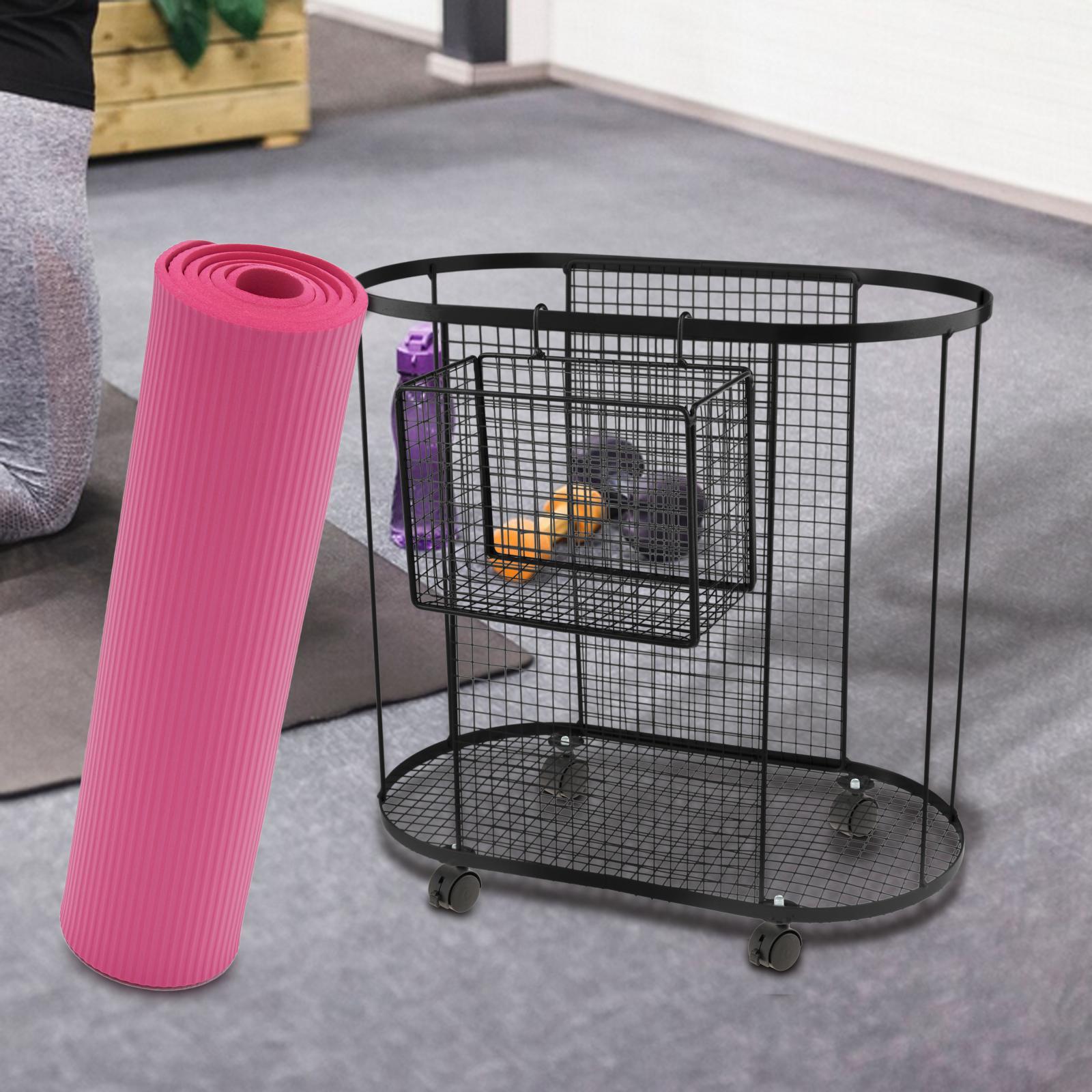 Rak Penyimpanan Peralatan Olah - Home Gym Yoga Mat Storage ulasan dan harga