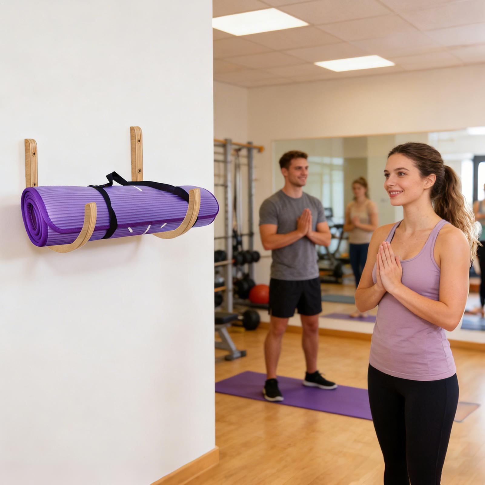 Rak Penyimpanan Matras Yoga 2  - Home Gym Yoga Mat Storage ulasan dan harga