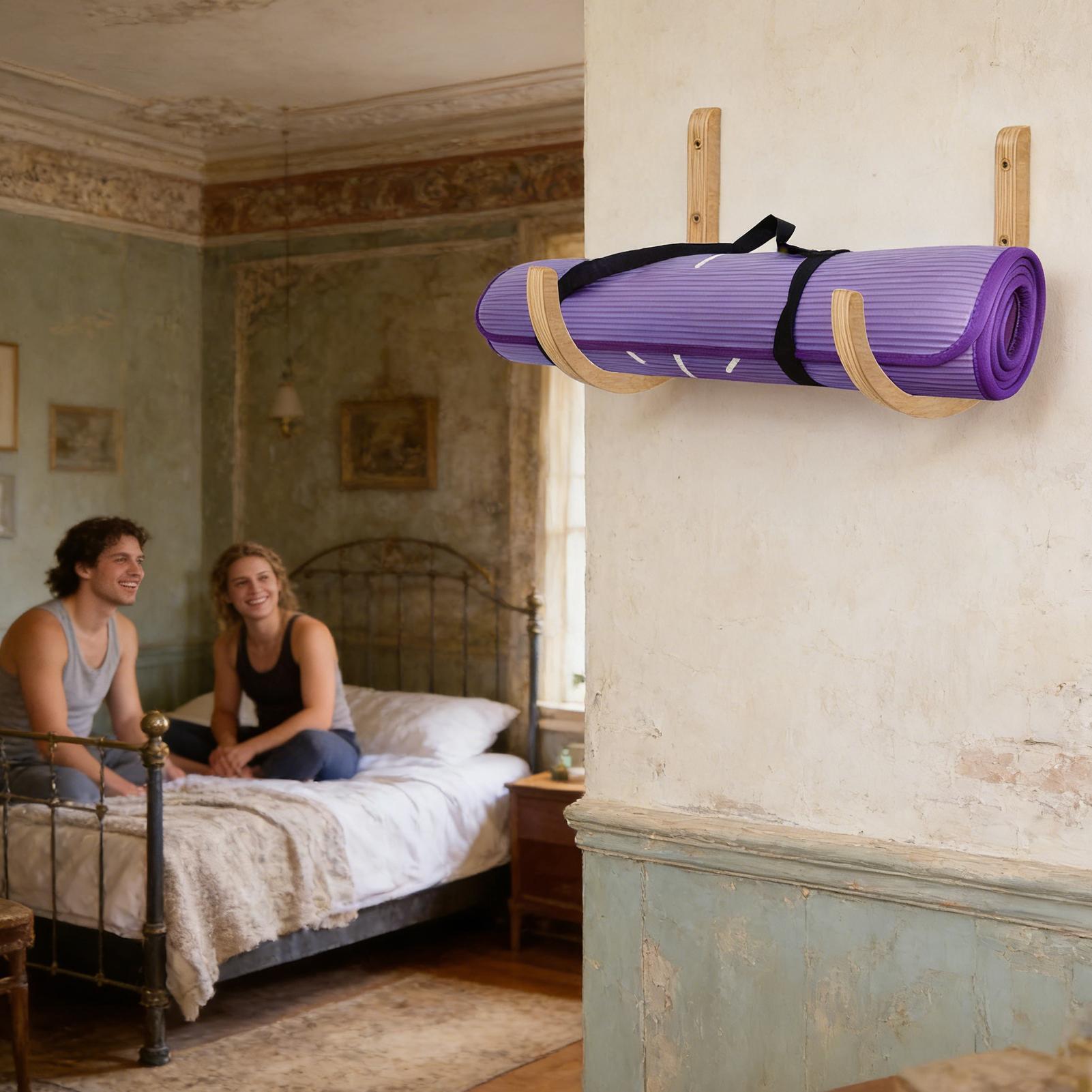 Rak Penyimpanan Matras Yoga 2  - Home Gym Yoga Mat Storage ulasan dan harga