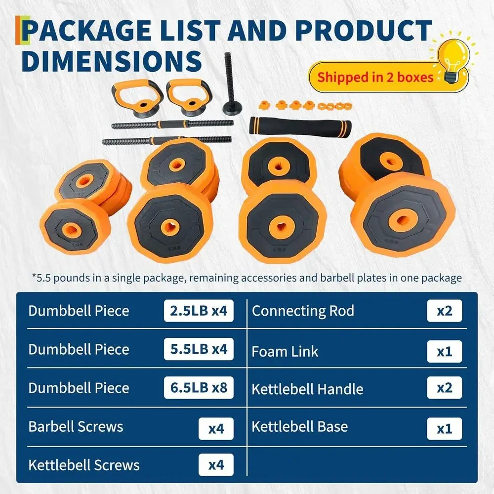 Set Gym Rumahan 4-in-1 yang Da - Home Gym Kettlebells ulasan dan harga