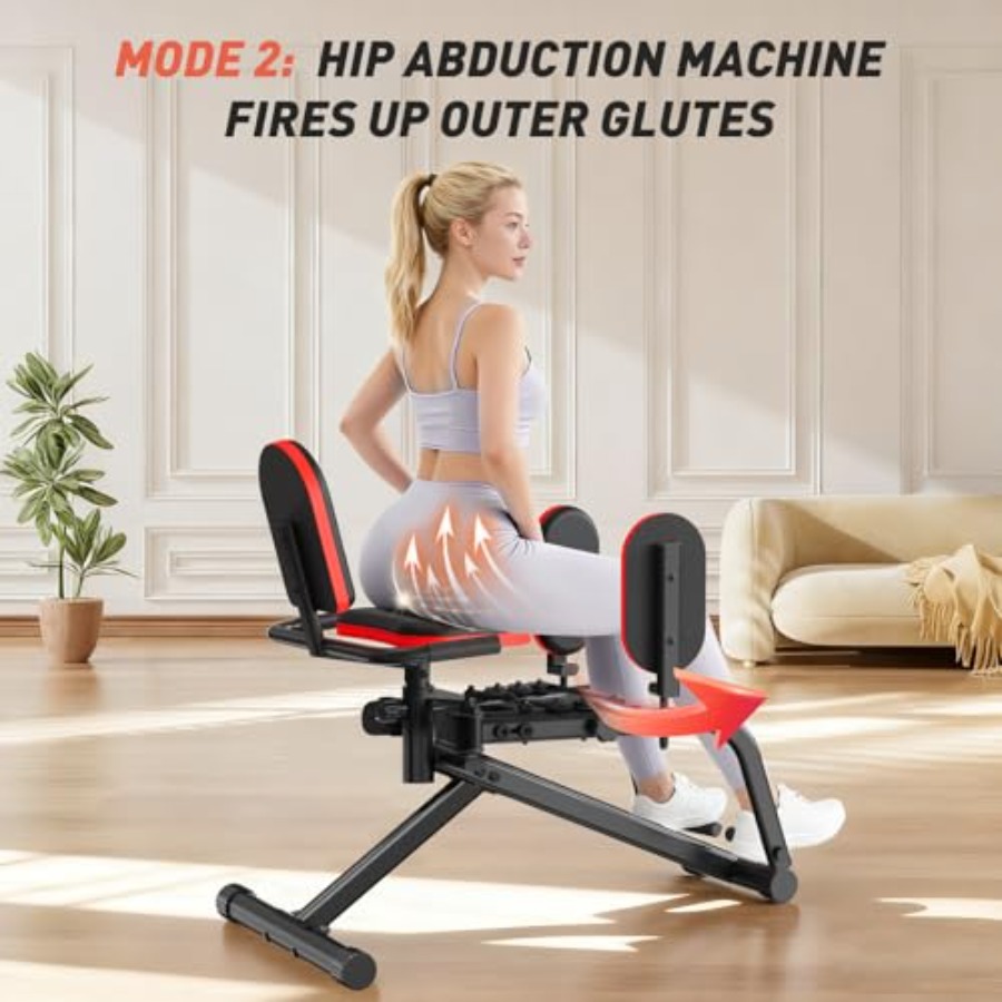 Mesin latihan hip abductor add - Home Gym Leg Machine ulasan dan harga