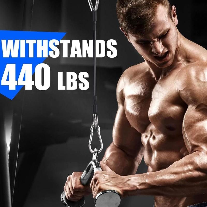 1/2 Buah Ekstensi Kabel Gym Ko - Home Gym Lat Pulldown ulasan dan harga