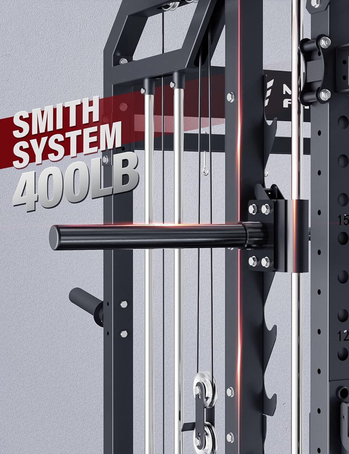 Smith Machine Home Gym Squat R - Pulley Home Gym ulasan dan harga