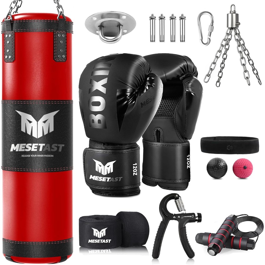 Set Samsak Tinju Berat 4 Kaki  - Home Gym Mma ulasan dan harga