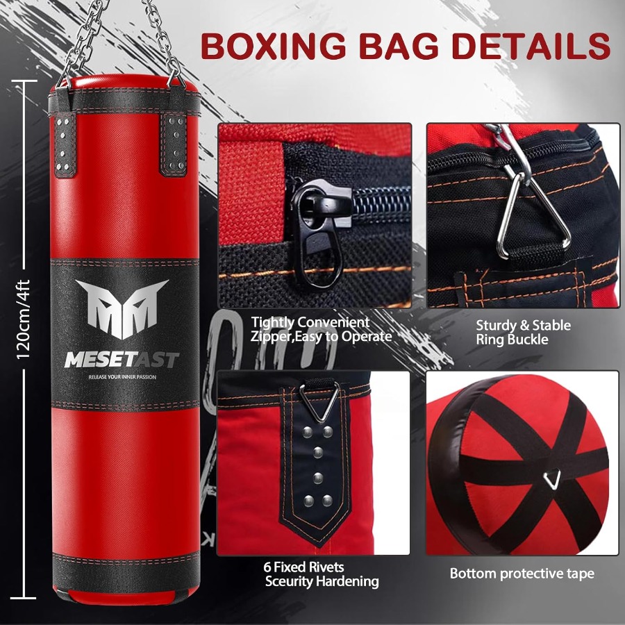 Set Samsak Tinju Berat 4 Kaki  - Home Gym Mma ulasan dan harga
