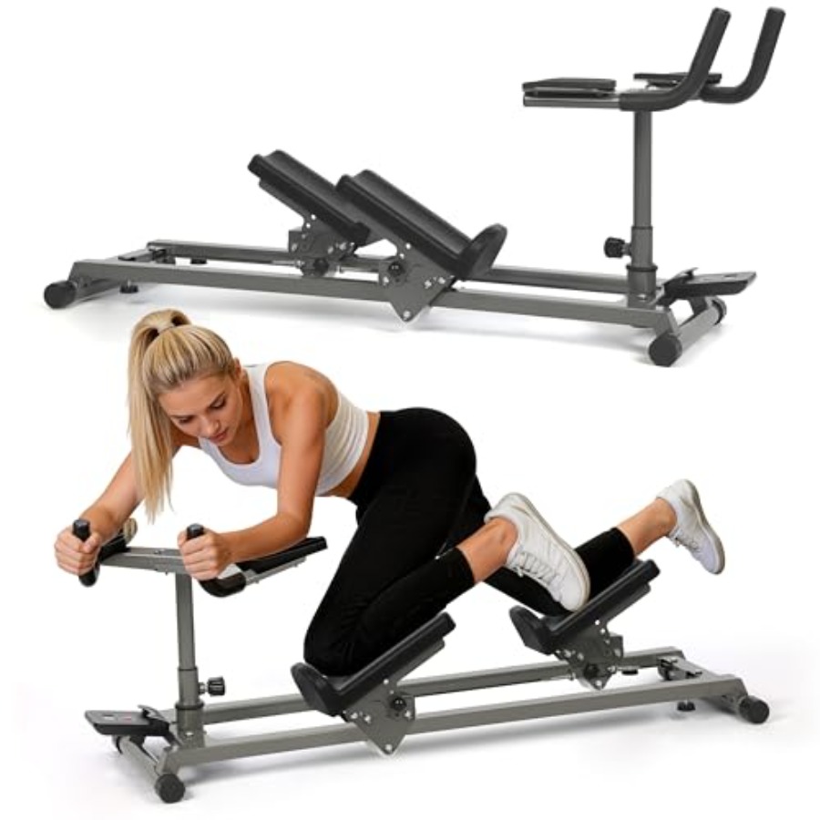 Peralatan gym rumahan: mesin l - Home Gym Leg Machine ulasan dan harga