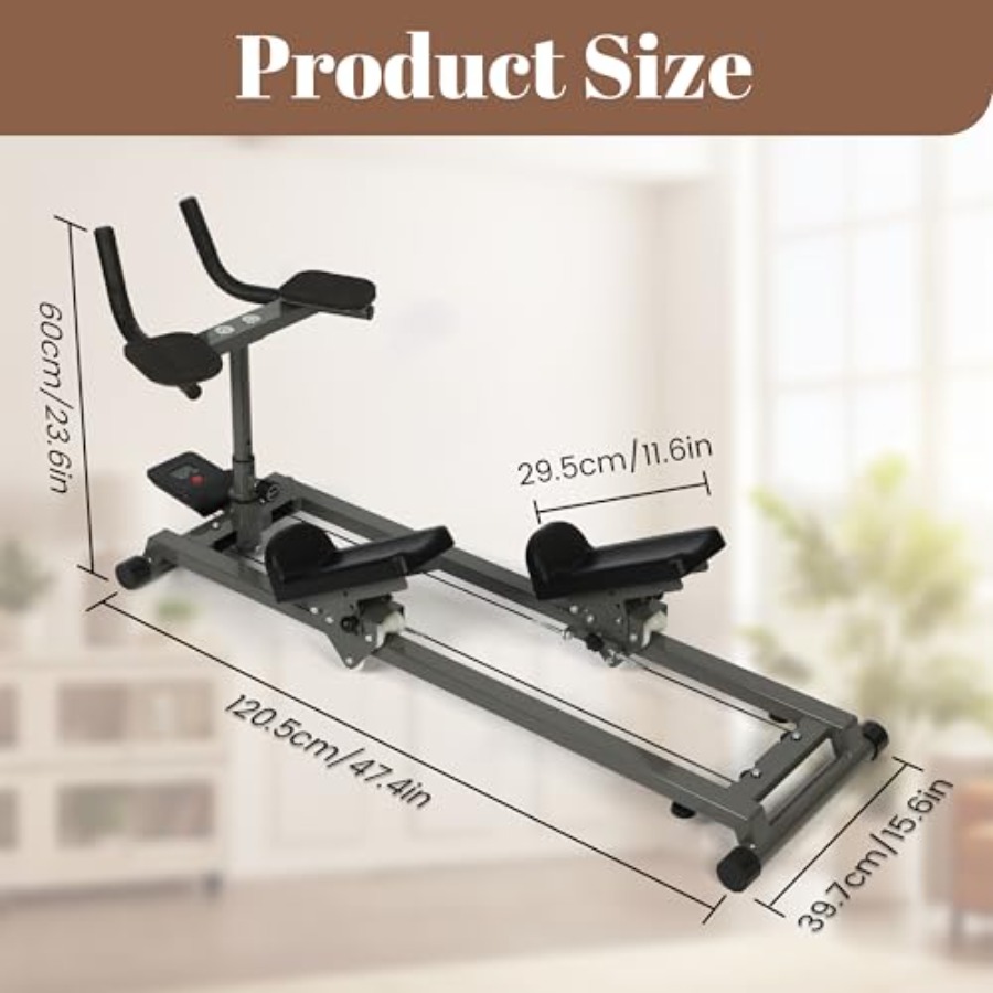 Peralatan gym rumahan: mesin l - Home Gym Leg Machine ulasan dan harga
