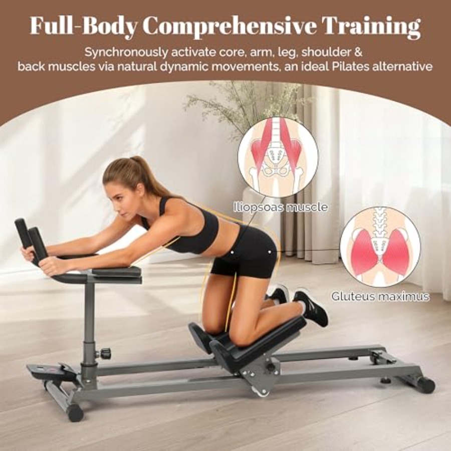 Peralatan gym rumahan: mesin l - Home Gym Leg Machine ulasan dan harga