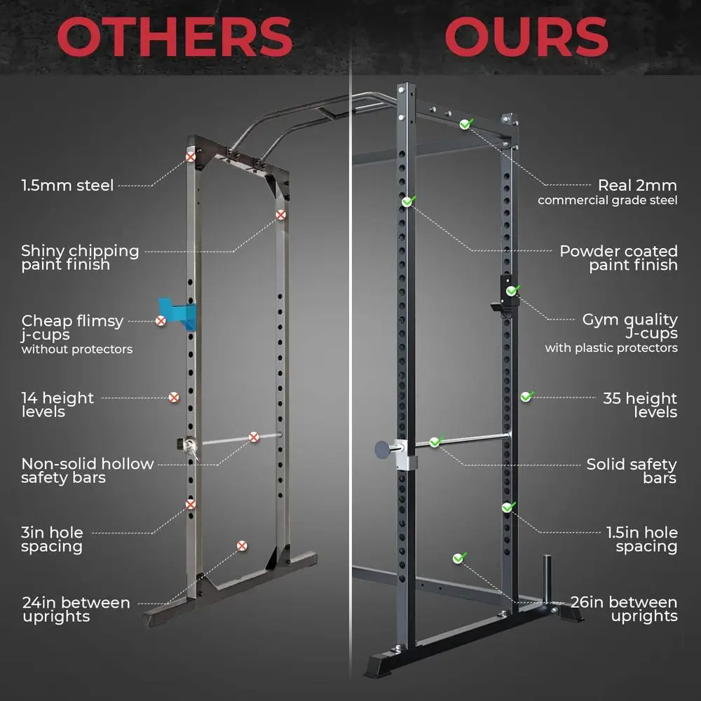 Rak Squat Multifungsi dengan B - Home Gym Lat Pulldown ulasan dan harga